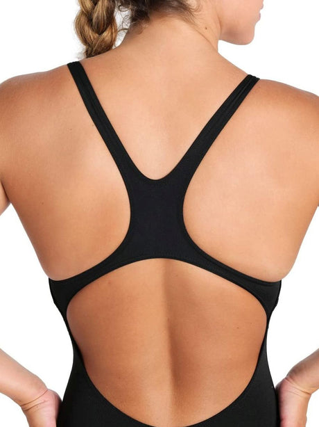 Costume Sportivo Arena TEAM SWIMSUIT SWIM PRO SOLID Donna - Bianco e Nero