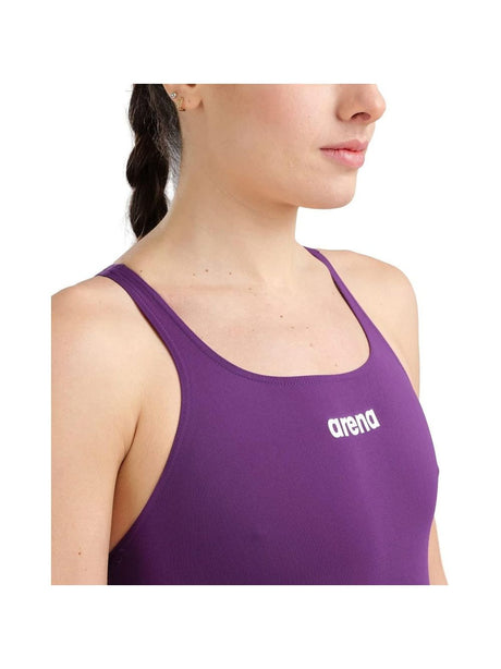 Costume Sportivo Arena TEAM SWIMSUIT SWIM PRO SOLID Donna - Viola