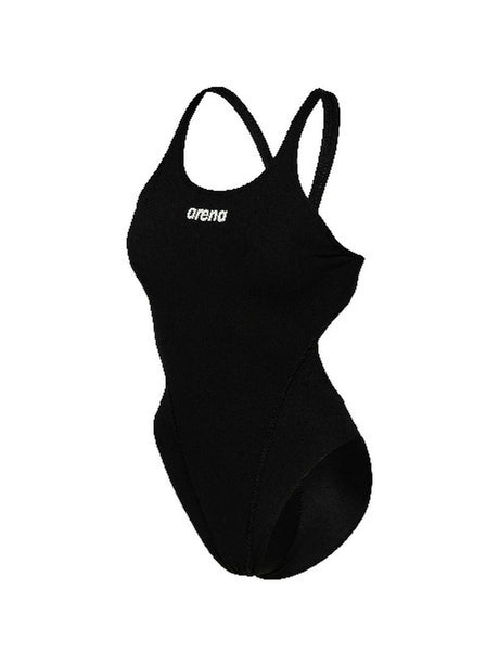 Costume Sportivo Arena TEAM SWIMSUIT SWIM TECH SOLID Donna - Bianco e Nero