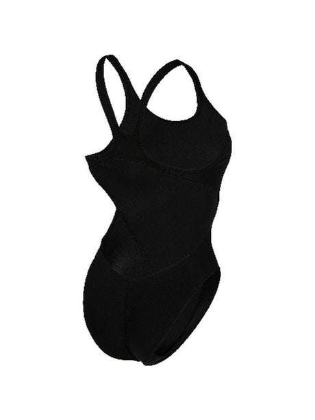 Costume Sportivo Arena TEAM SWIMSUIT SWIM TECH SOLID Donna - Bianco e Nero