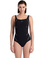 Costume Sportivo Arena W JEWEL ONE PIECE R Donna - Bianco e Nero