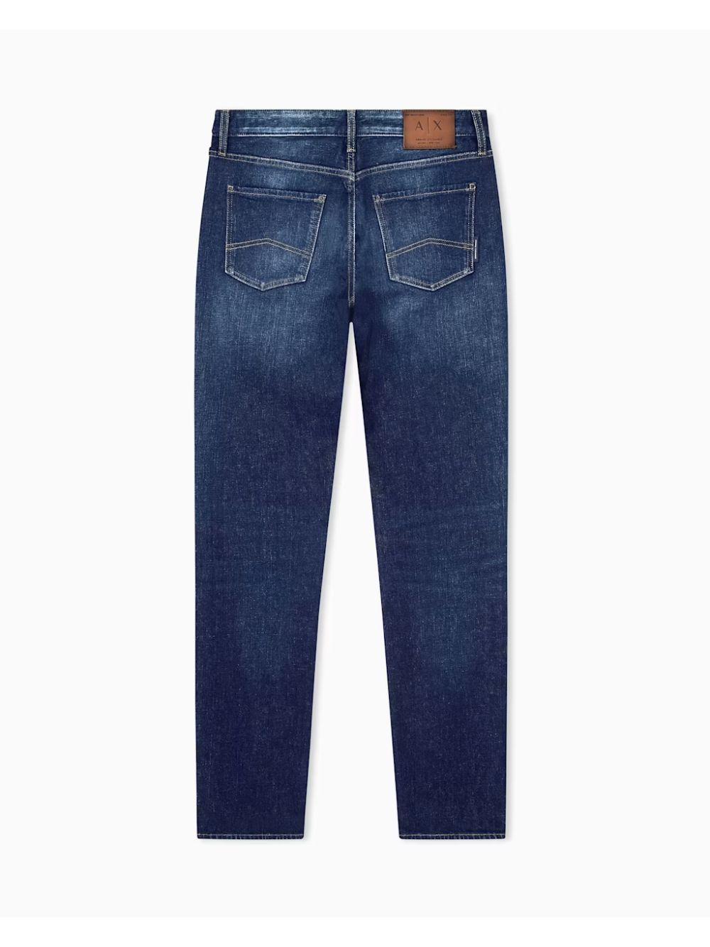 Jeans Armani 5 tasche slim fit di cotone stretch Uomo - Denim