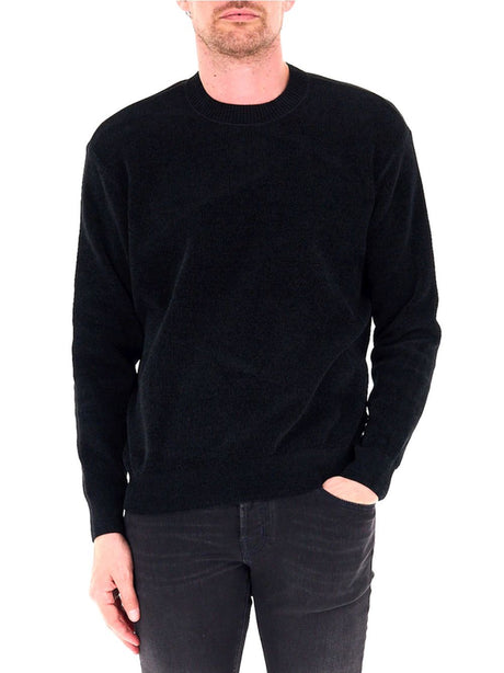 Pullover Armani Up For Party in ciniglia Uomo - Nero