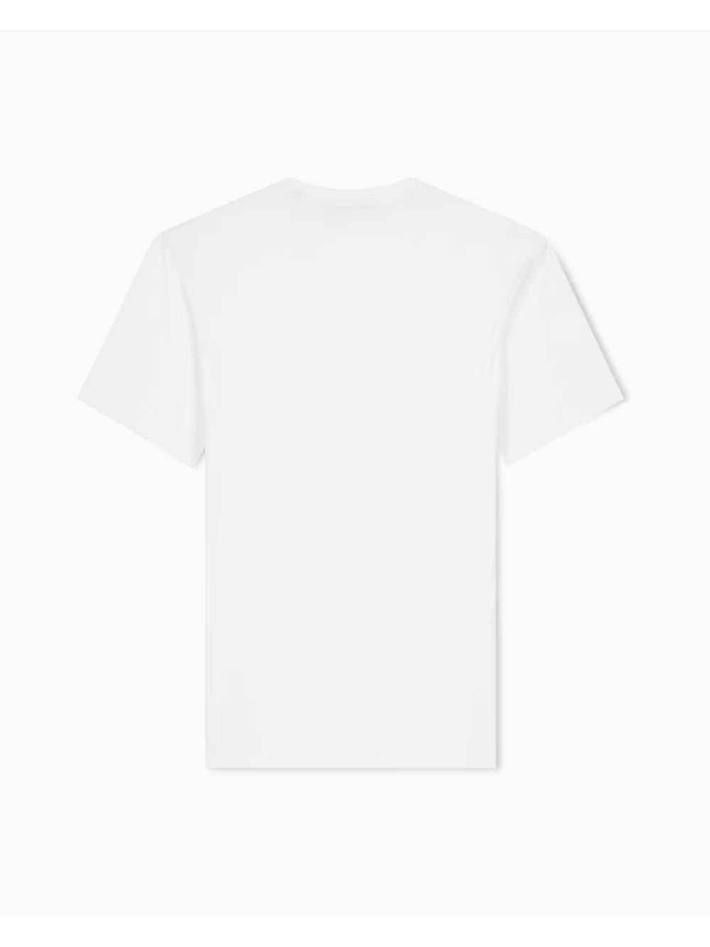 T-shirt Armani slim fit in jersey di cotone Uomo - Bianco