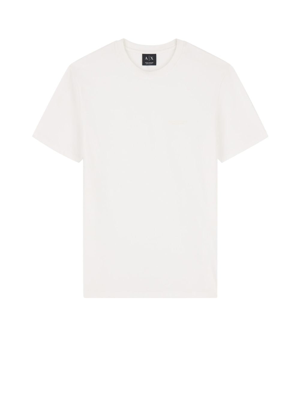 T-shirt Armani a taglio slim in jersey di cotone stretch Uomo - Bianco
