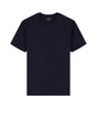 T-shirt Armani a taglio slim in jersey di cotone stretch Uomo - Navy