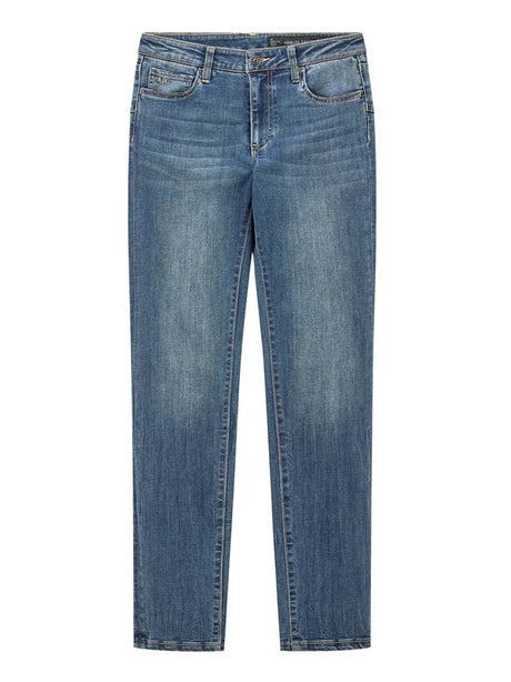 Jeans Armani super skinny lift-up in denim stretch Essential Donna - Denim