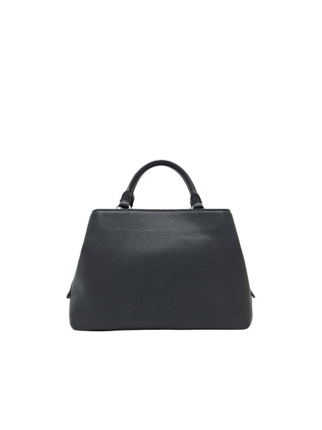 Borsa Armani a mano con tasca frontale a patta e chiusura con zip Donna - Nero