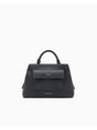 Borsa Armani a mano con tasca frontale a patta e chiusura con zip Donna - Nero Armani  Angolo dello Sport