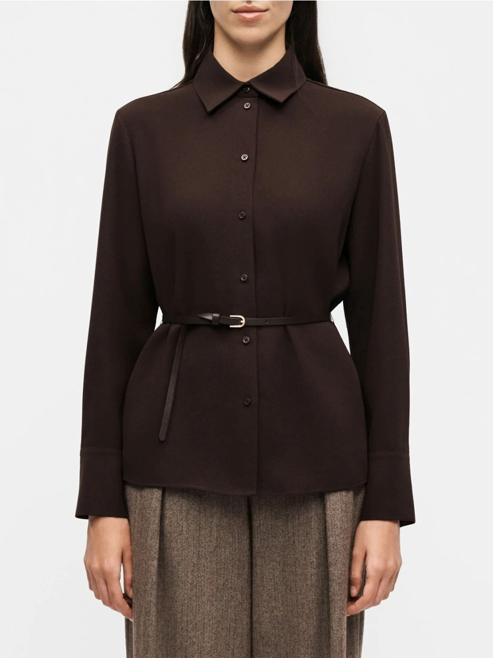 Camicia Armani Donna - Marrone
