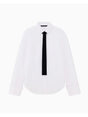Camicia Armani Up For Party vestibilità regular popeline cotone Donna - Bianco