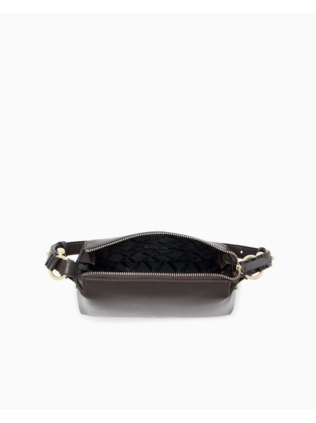 Borsa Armani con tracolla regolabile e logo Donna - Marrone