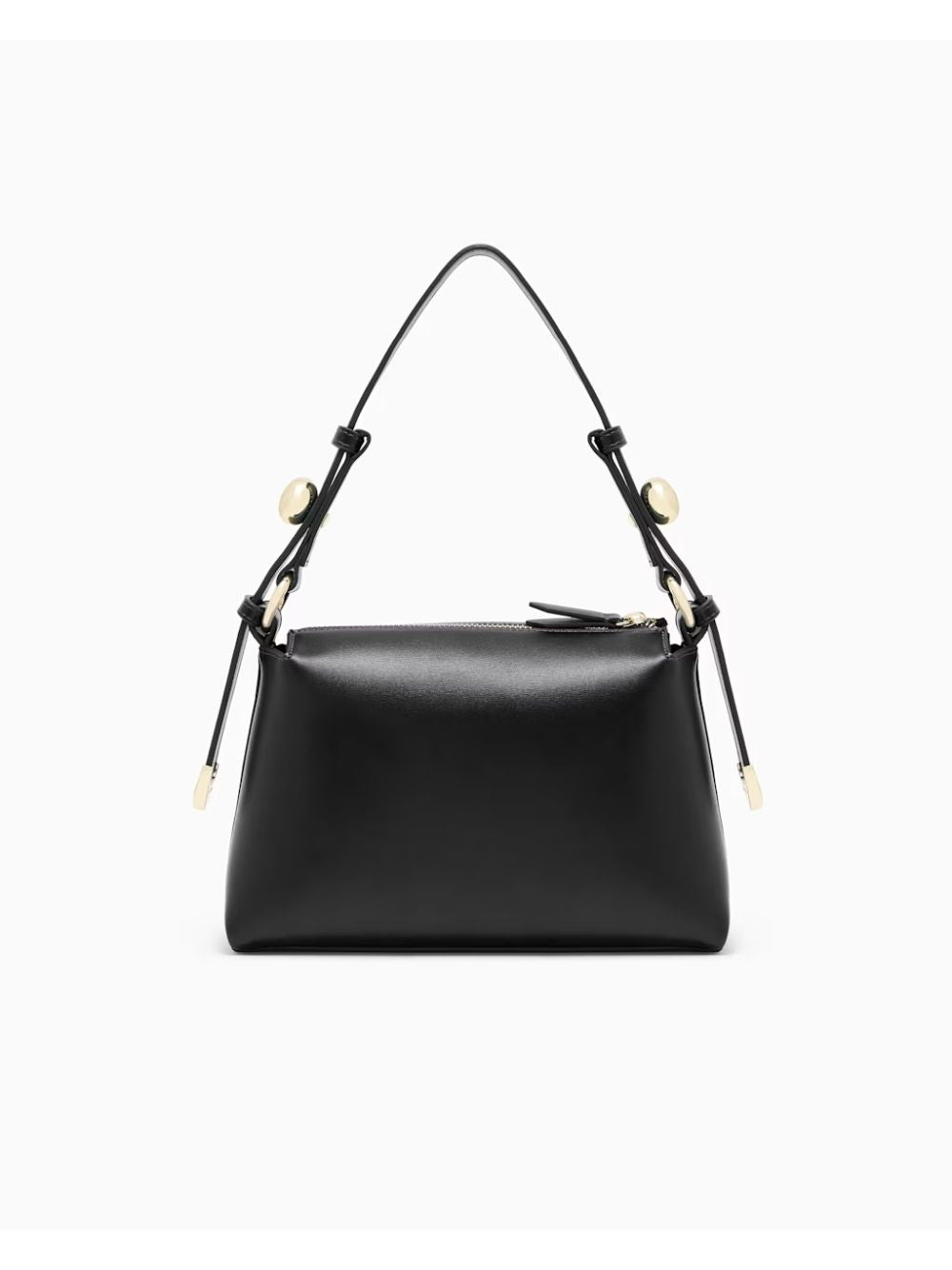 Borsa Armani con tracolla regolabile e logo Donna - Nero