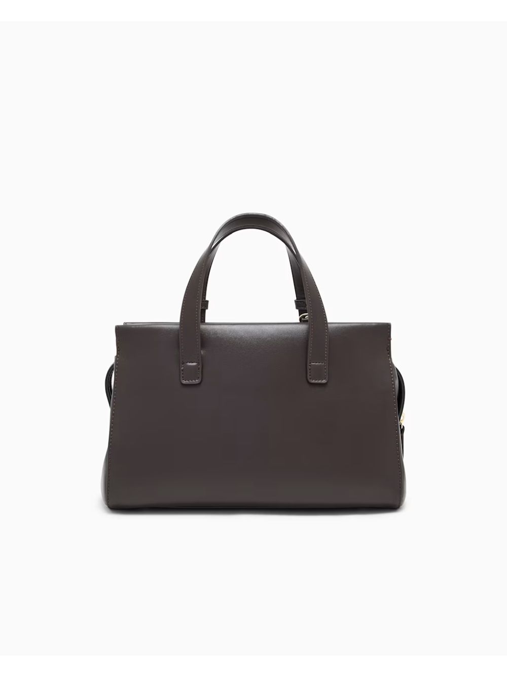 Borsa Armani con doppi manici e logo Donna - Marrone