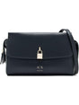 Borsa Tracolla Armani con patta e chiusura in metallo Donna - Nero