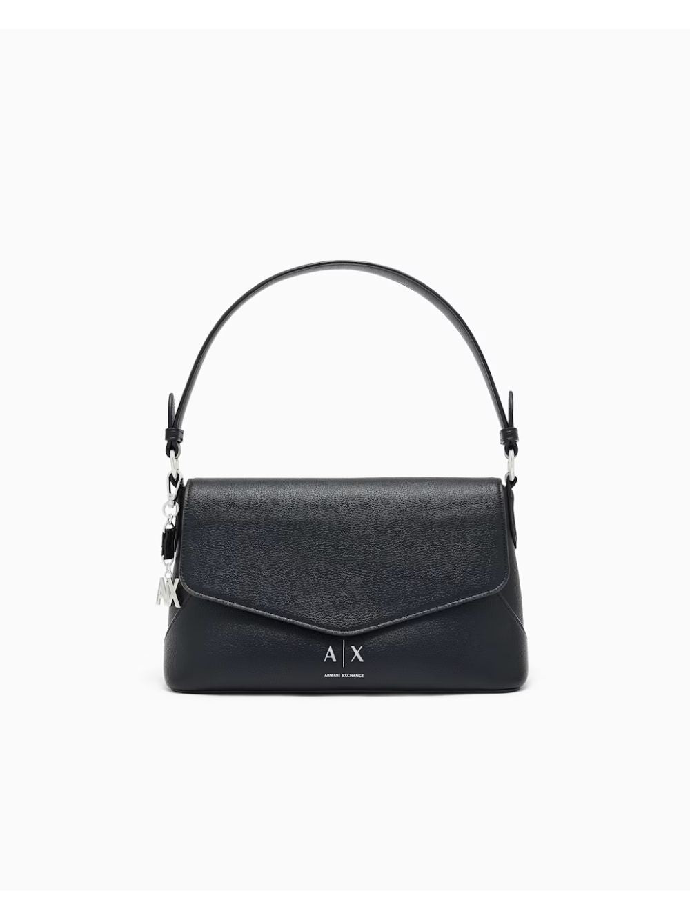 Borsa Armani Isabel con manico e chiusura a patta Donna - Nero