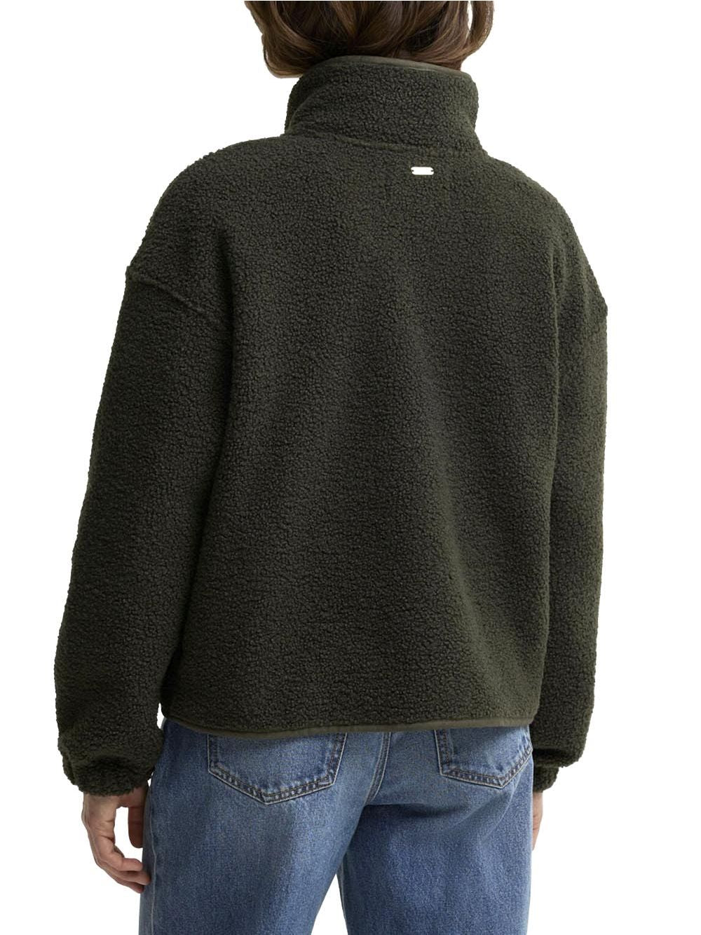 Pile Barbour mabel fleece Donna - Oliva