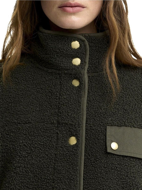Pile Barbour mabel fleece Donna - Oliva