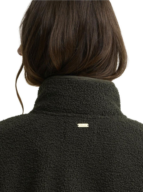 Pile Barbour mabel fleece Donna - Oliva
