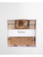 Set Barbour dover beanie & hales scarf Donna - Beige