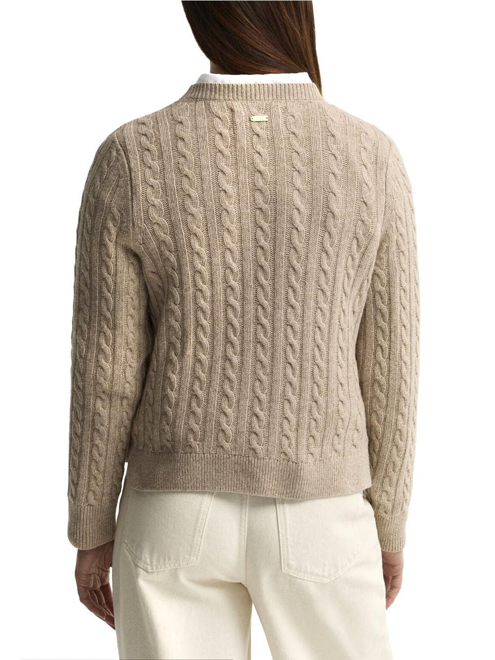 Pullover Barbour ashdown knitted Donna - Giallo