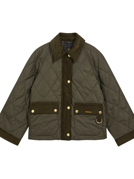 Giubbotto Barbour kilnwick quilted Donna - Oliva