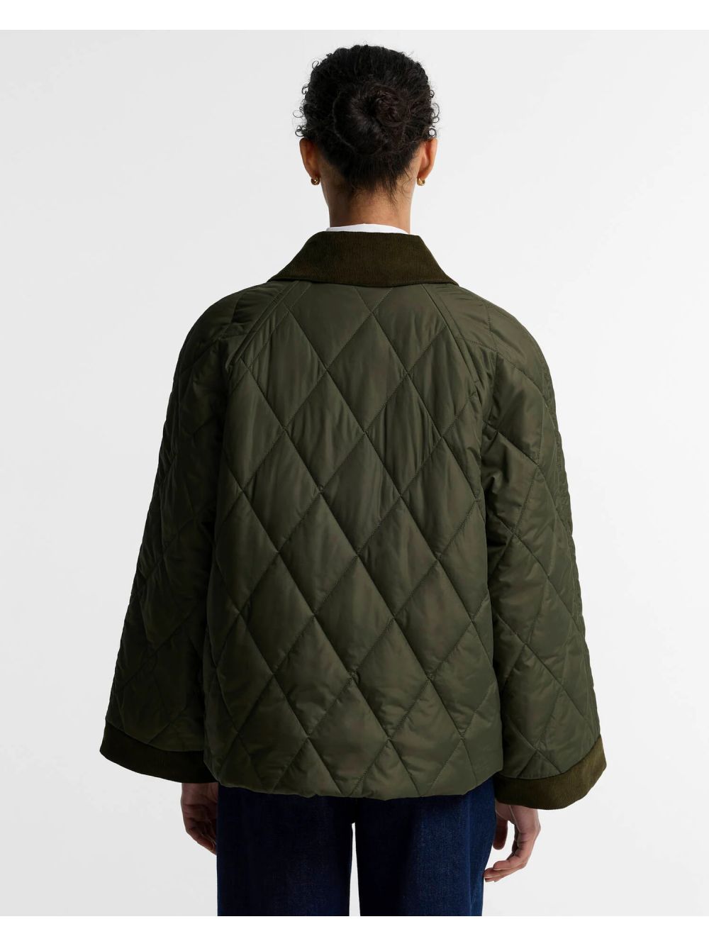 Giubbotto Barbour kilnwick quilted Donna - Oliva