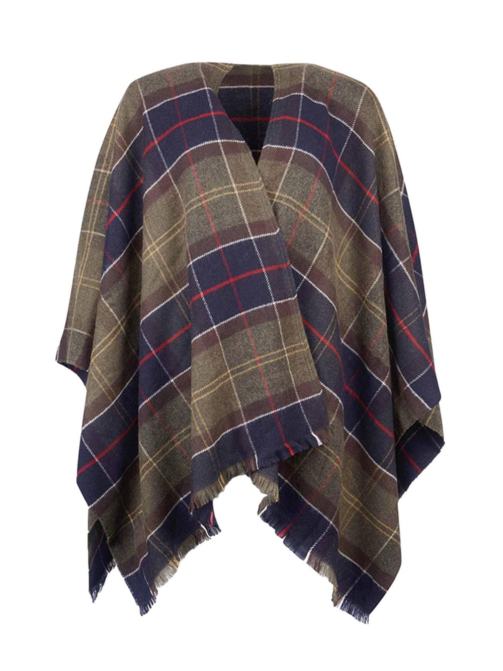 Poncho Barbour staffin tartan Donna - Multicolore