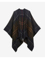 Poncho Barbour blair tartan Donna - Grigio