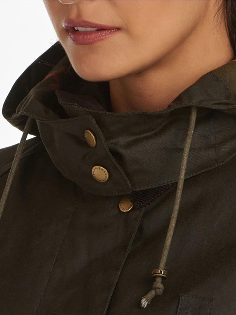 Giubbotto Barbour avon wax Donna - Verde
