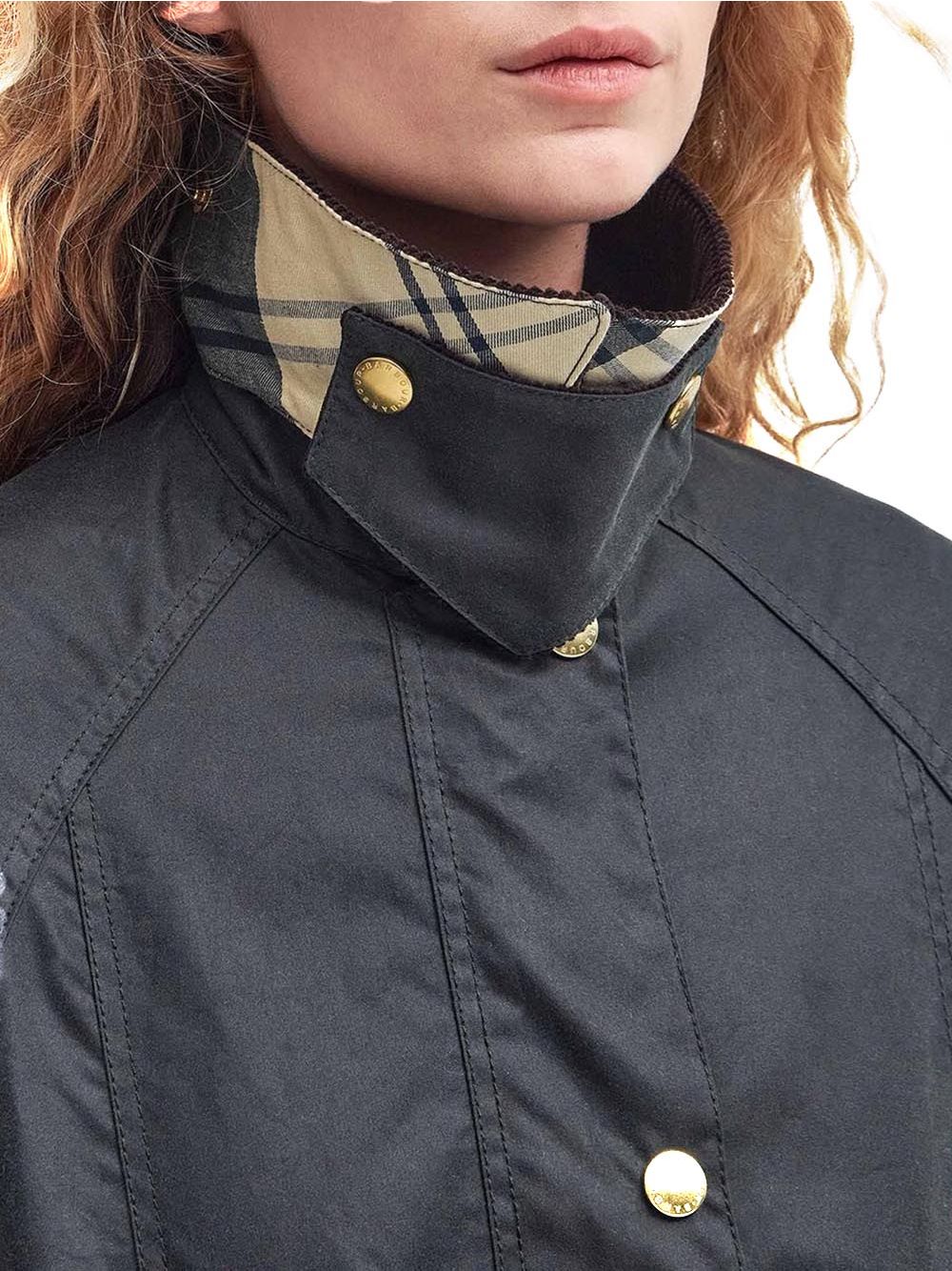 Giubbotto Barbour modern beadnell Donna - Verde