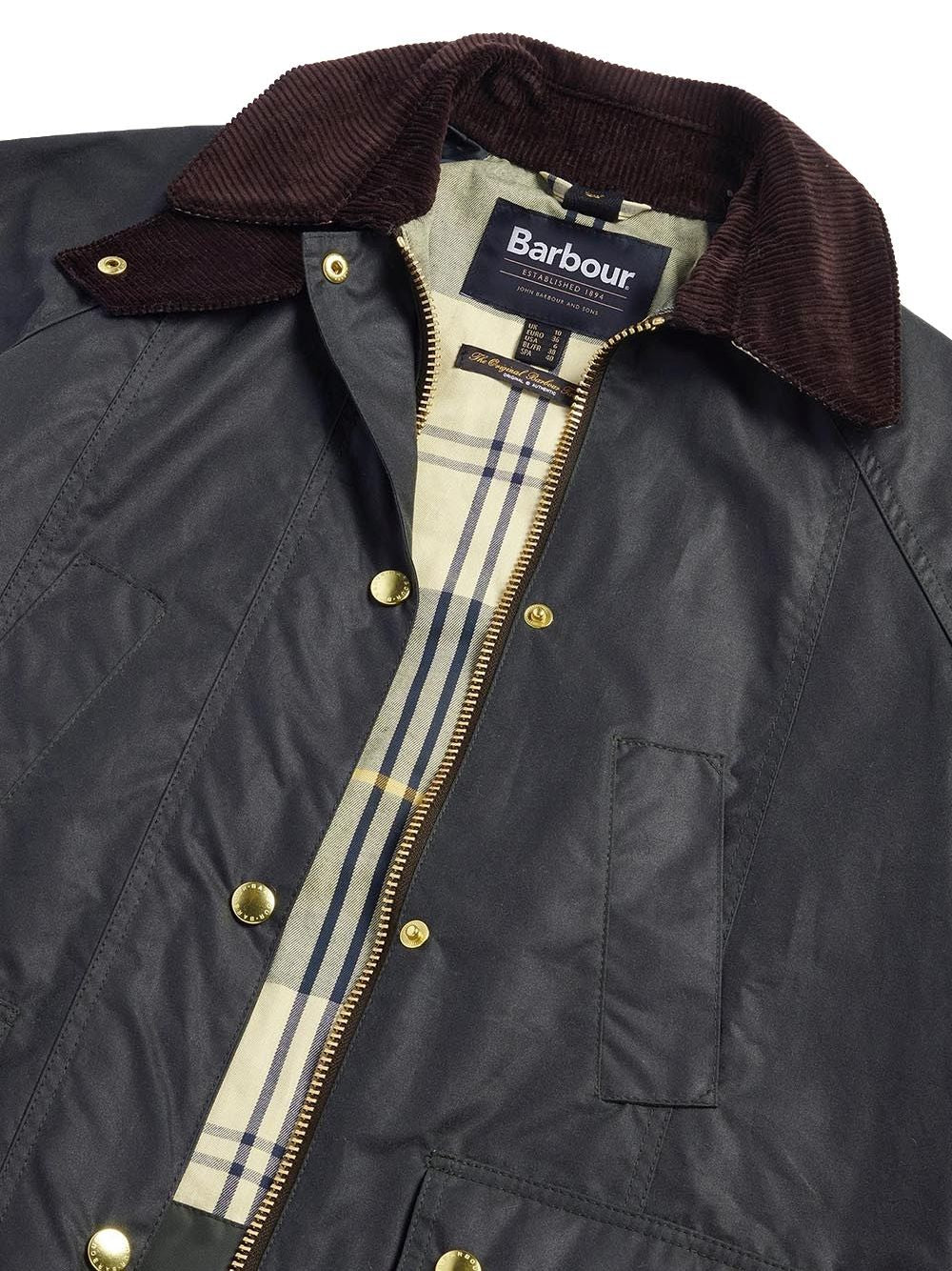 Giubbotto Barbour modern beadnell Donna - Verde