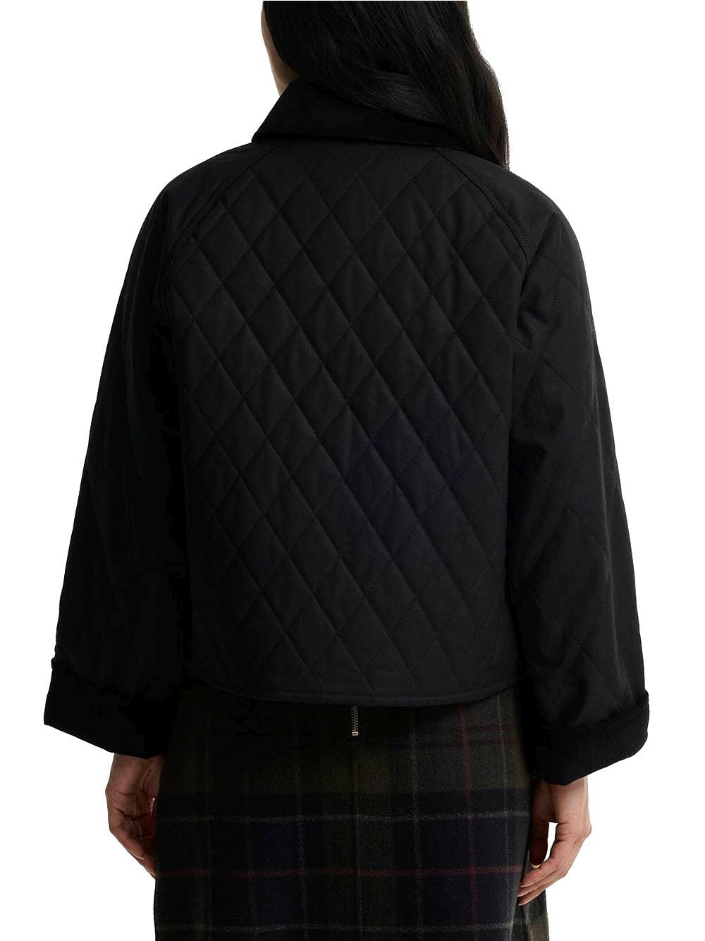 Giubbotto Barbour icons quilted Donna - Nero