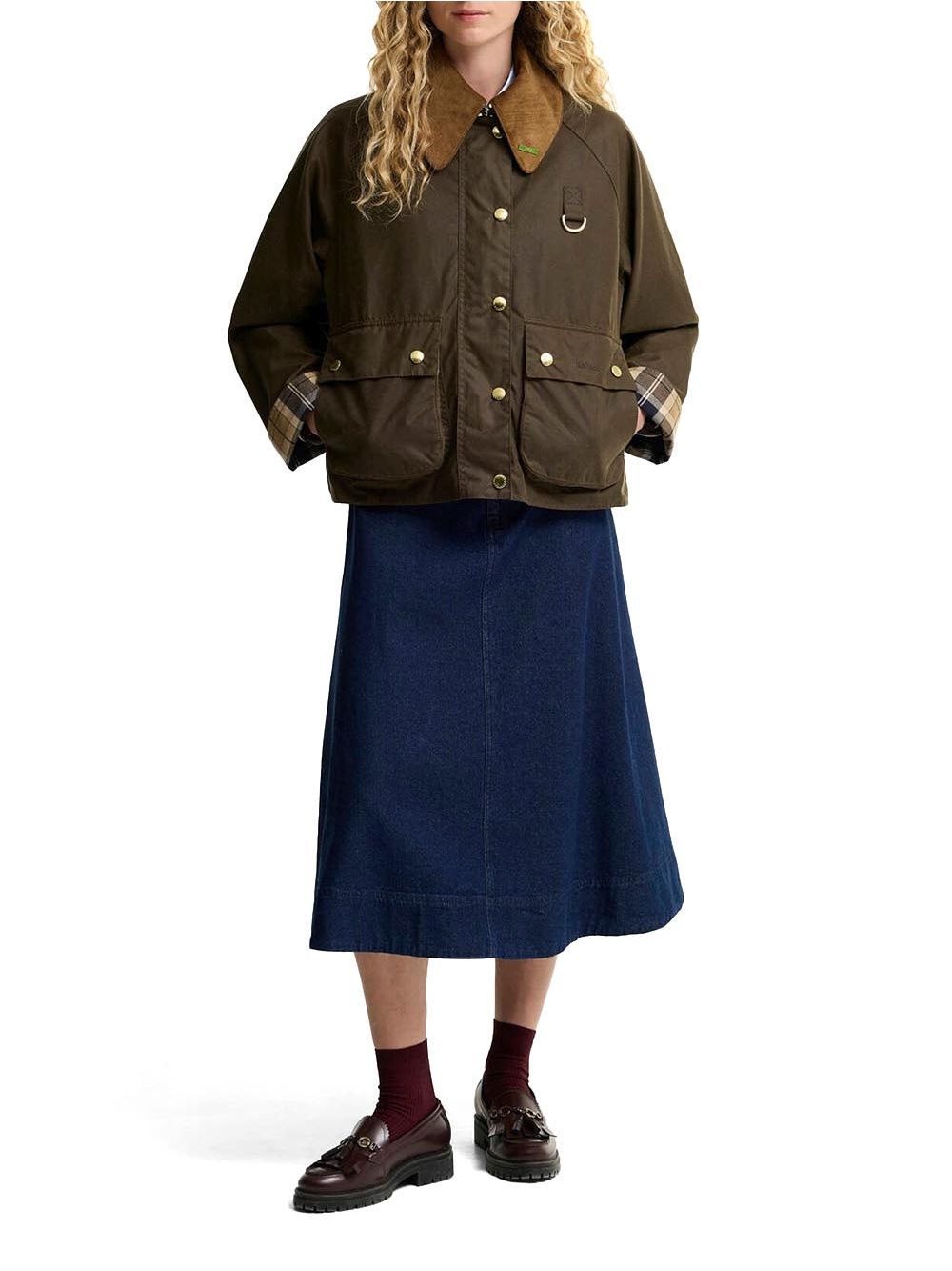 Giubbotto Barbour modern spey Donna - Oliva