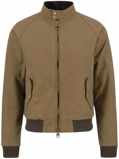 Giubbotto Barbour merchant wax Uomo - Beige