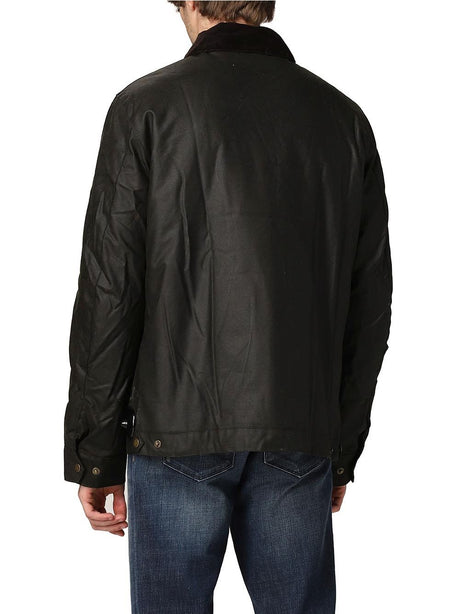 Giubbotto Barbour workers wax Uomo - Verde