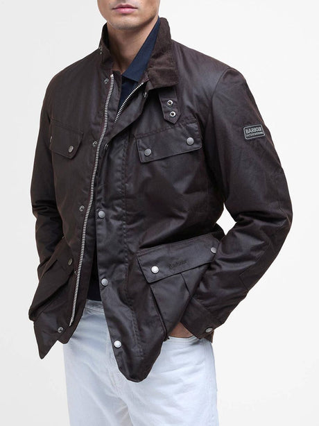 Giubbotto Barbour tourer duke wax Uomo - Verde Barbour  Angolo dello Sport