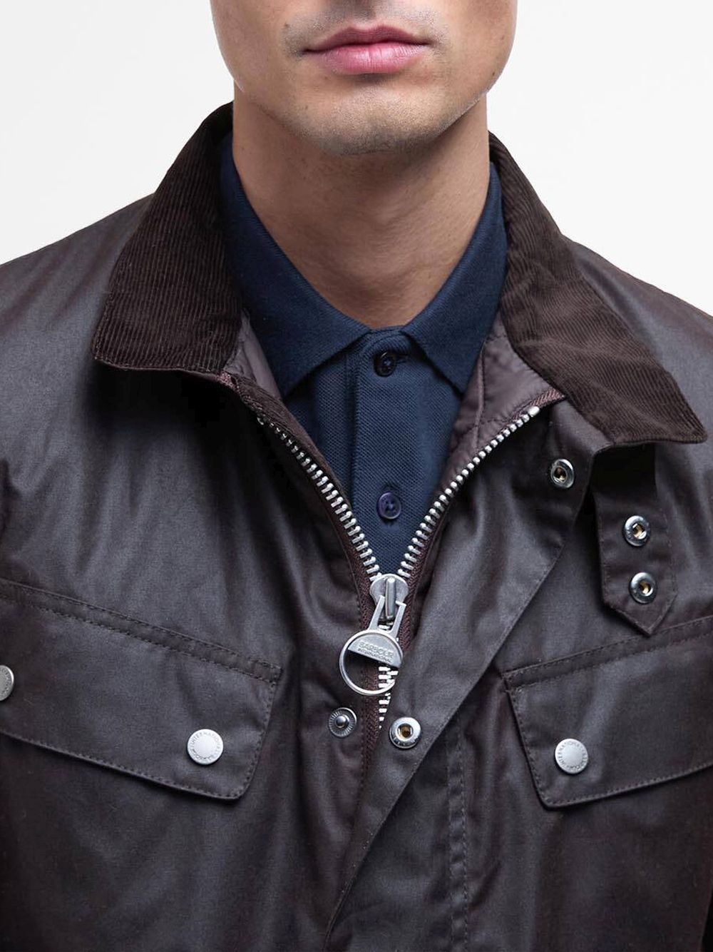 Giubbotto Barbour tourer duke wax Uomo - Verde Barbour  Angolo dello Sport