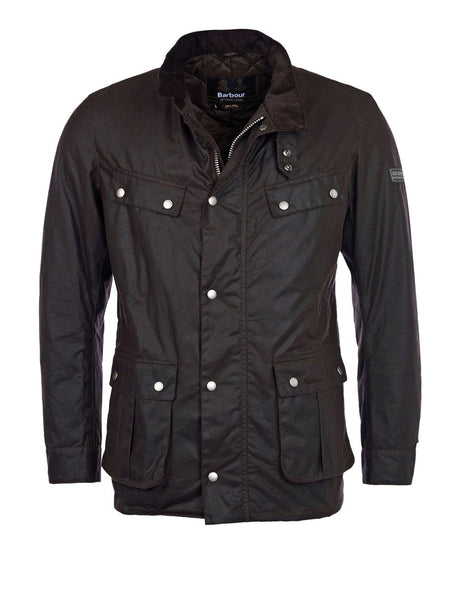 Giubbotto Barbour tourer duke wax Uomo - Verde Barbour  Angolo dello Sport
