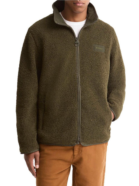 Giubbotto Barbour reversible fleece Uomo - Verde