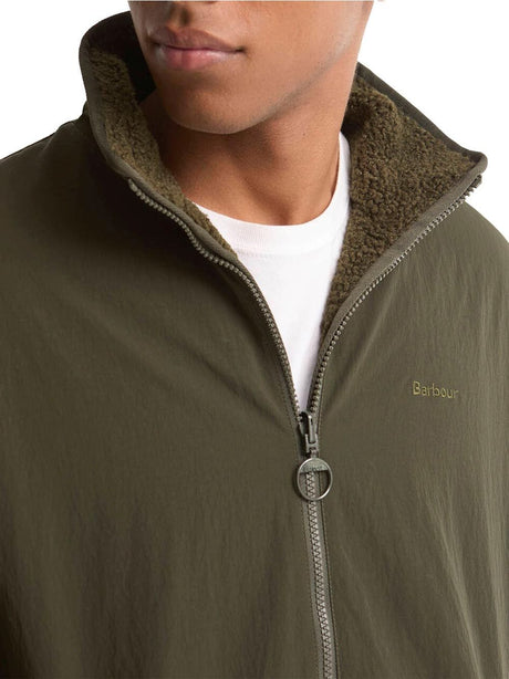 Giubbotto Barbour reversible fleece Uomo - Verde