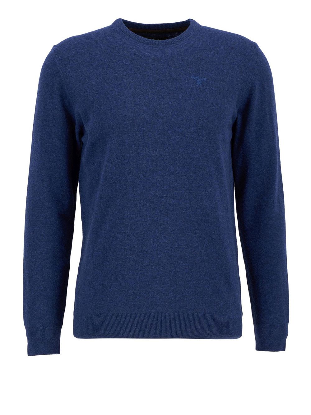 Pullover Barbour essential l/wool Uomo - Blu