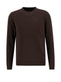 Pullover Barbour essential l/wool Uomo - Marrone