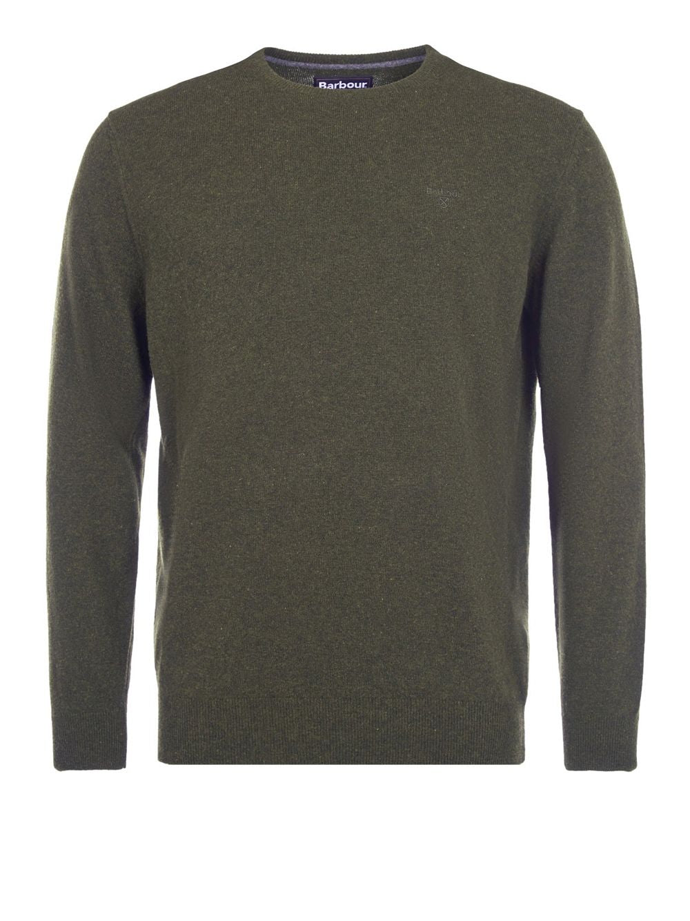 Pullover Barbour essential l/wool Uomo - Verde