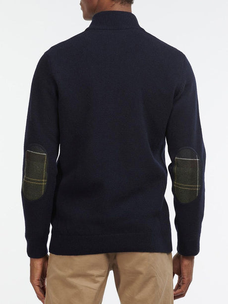 Pullover Barbour holden half zip Uomo - Blu