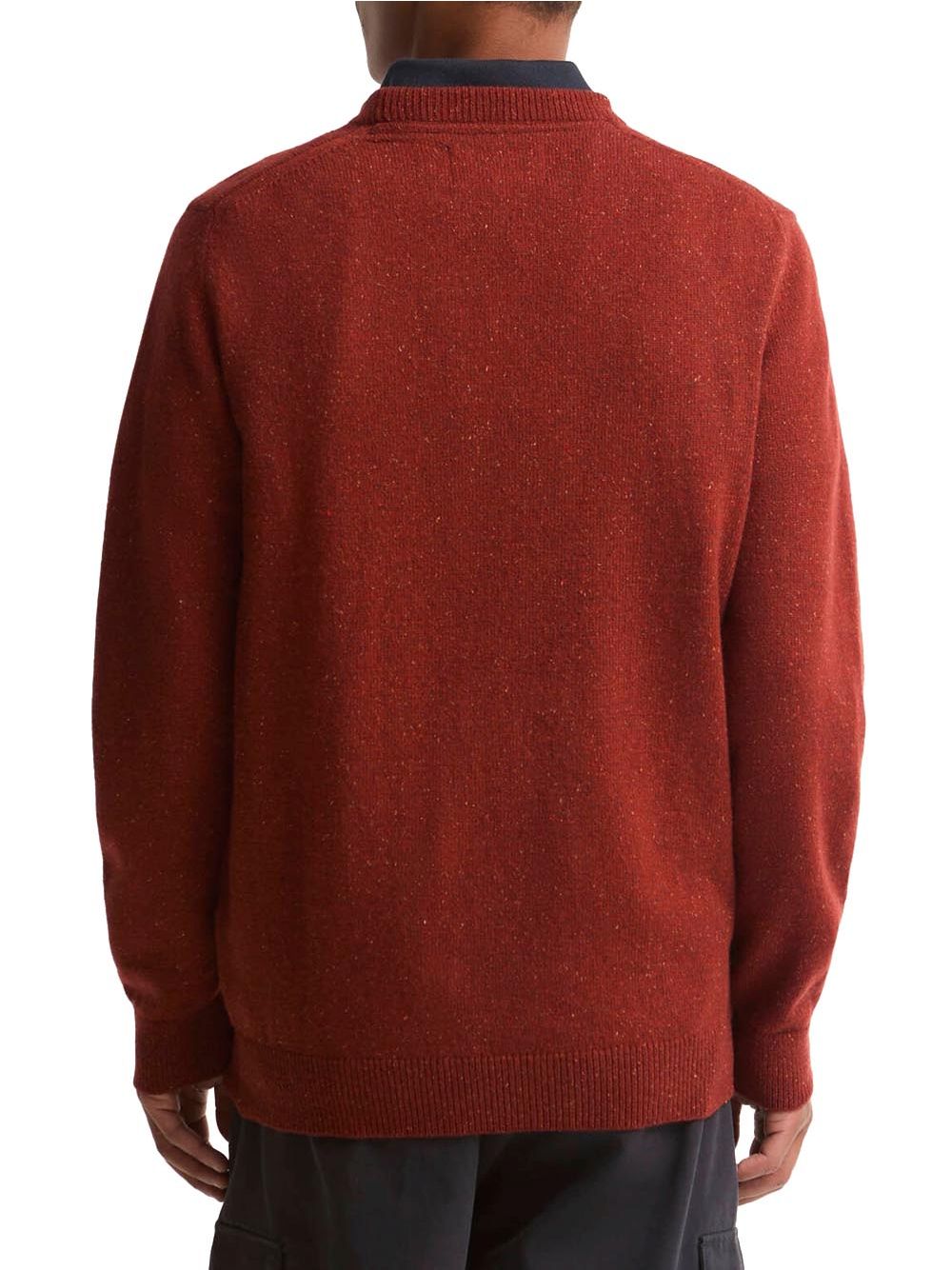 Pullover Barbour essential tisbury Uomo - Rosso
