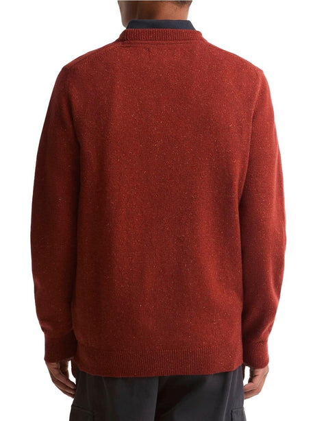 Pullover Barbour essential tisbury Uomo - Rosso