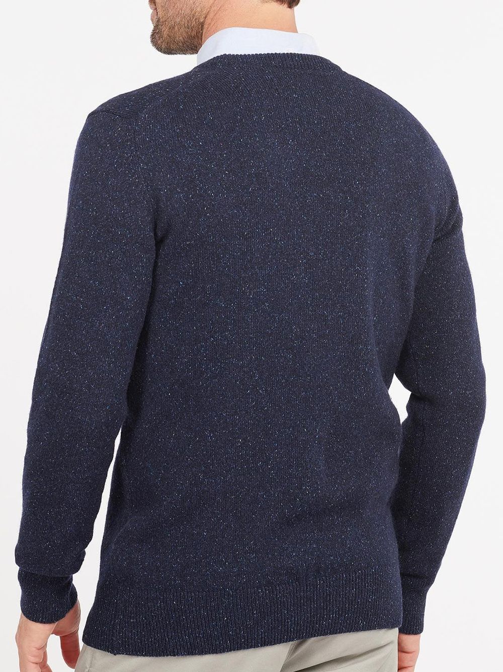 Pullover Barbour essential tisbury crew Uomo - Navy