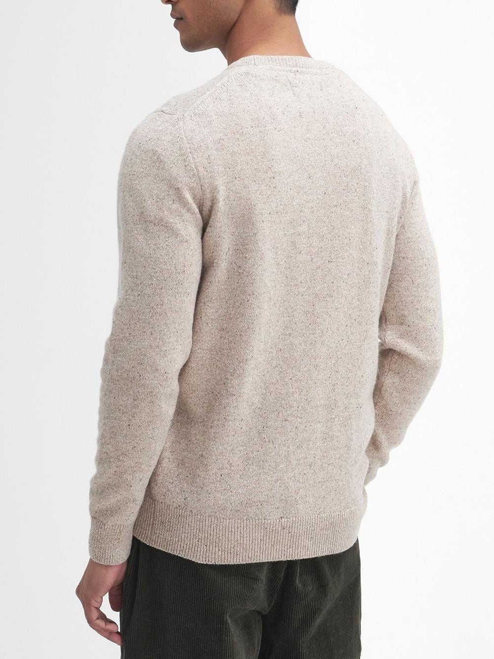 Pullover Barbour essential tisbury crew Uomo - Grigio