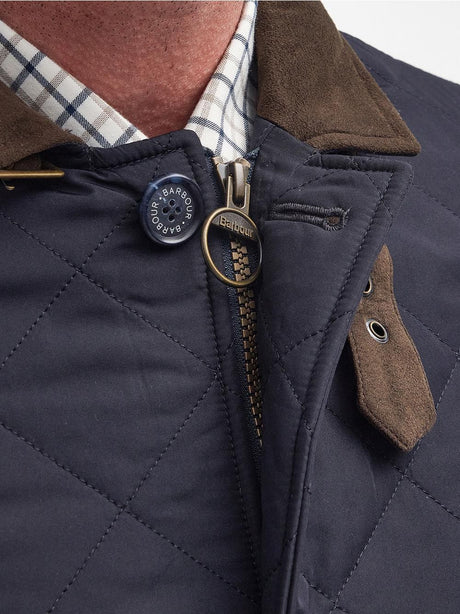 Giubbotto Barbour quilted lutz Uomo - Navy